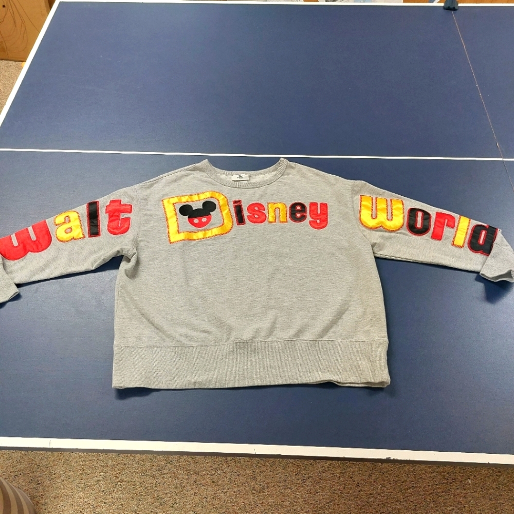 Disney parks spirt jersey pullover sweatshirt